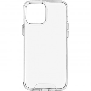 Чехол противоударный силиконовый для iPhone 14 Plus (прозрачный)